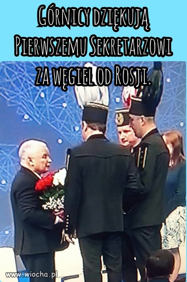 Podziękowania dla prezesa ...