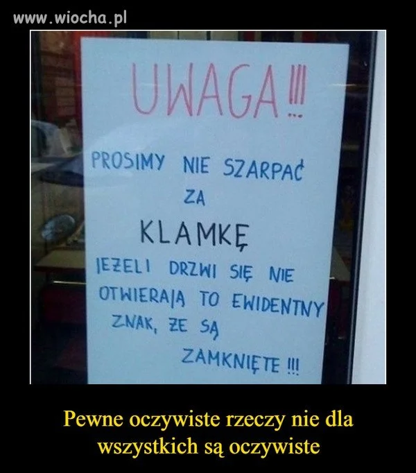 Taka informacja