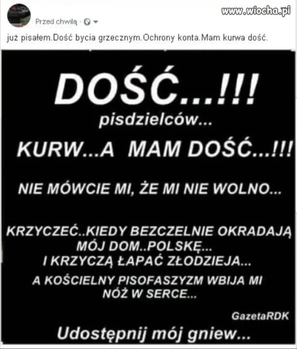 DOŚĆ!!!
