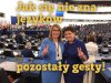Czy ten gest to aby nie radość