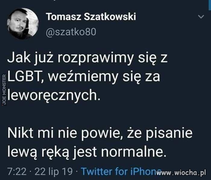 Leworęczni strzeżcie się
