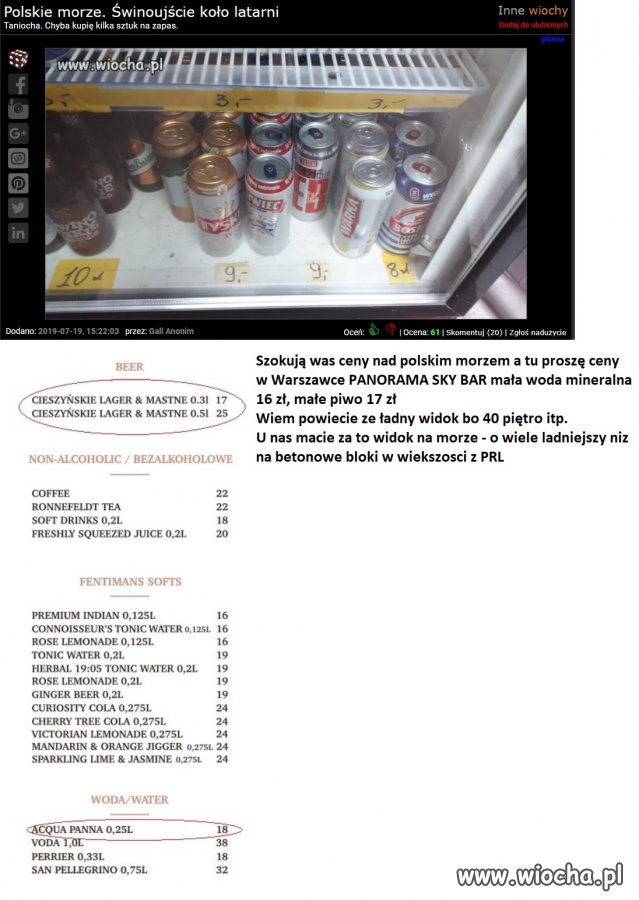 Porozmawiajmy o drożyźnie