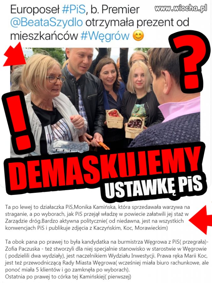 Dar od mieskańców Węgrowa