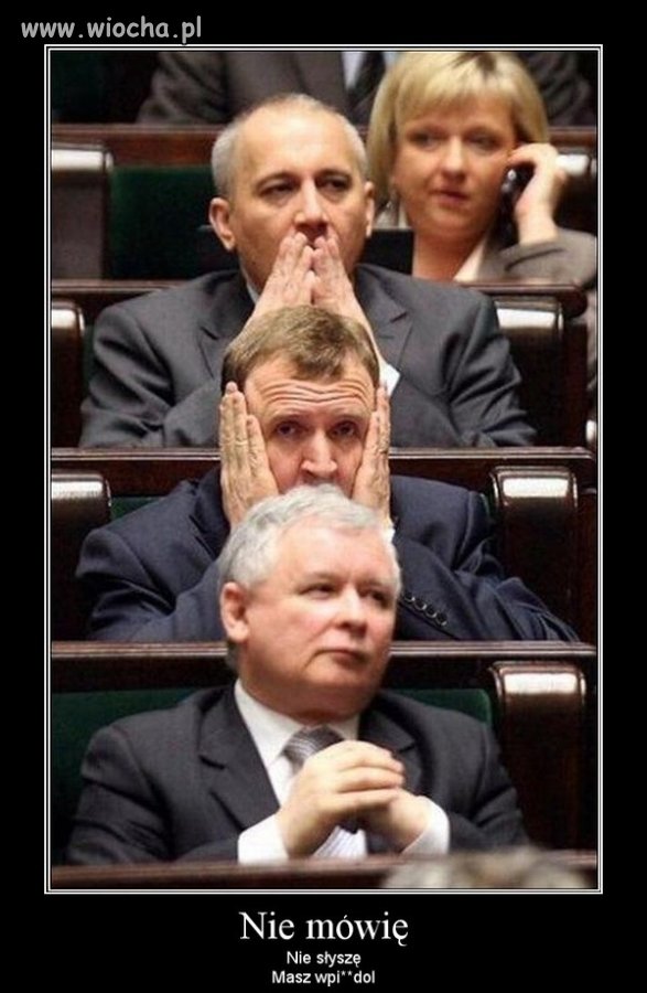 Nie mówię...