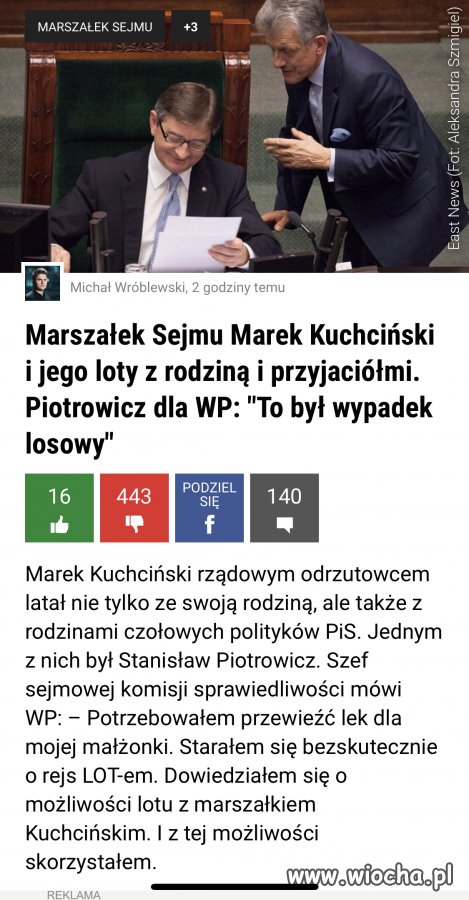 Chyba wiózł lek na PISocznice 