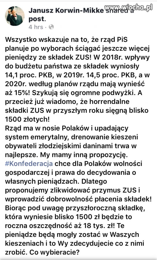 A ty co wybierzesz: