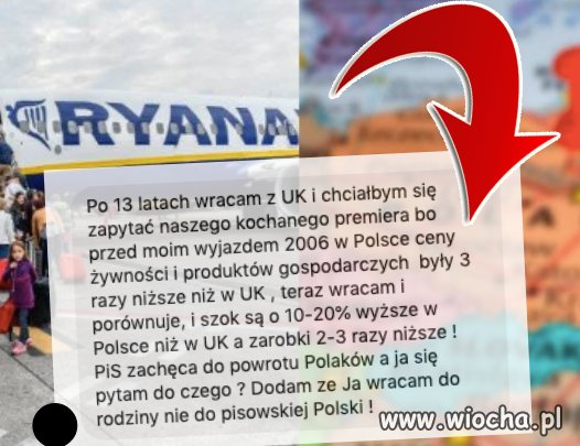 Mocny wpis Polaka wracającego z UK do Polski. Pisze do Premiera!