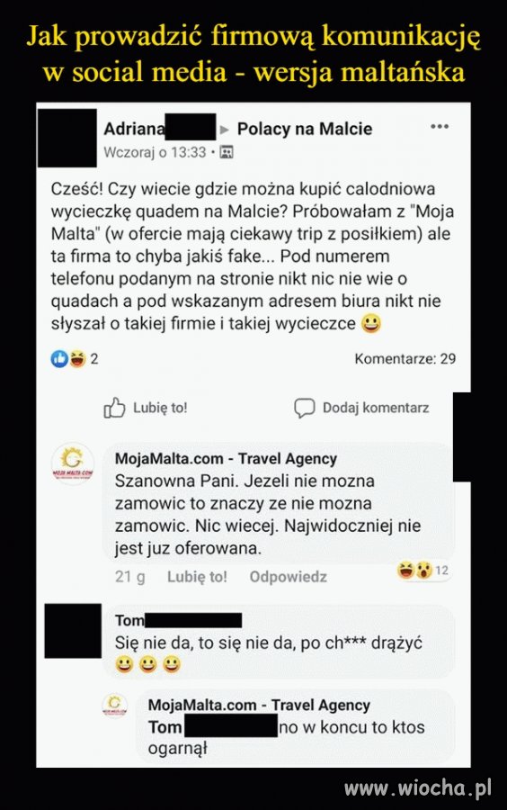 Taka konwersacja