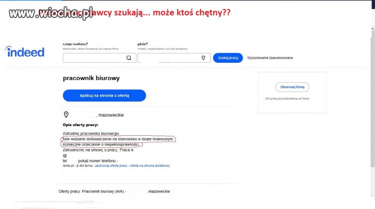 Janusze poszukują pracowników