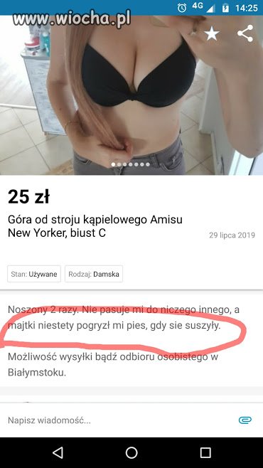 Majtki zjadł pies 