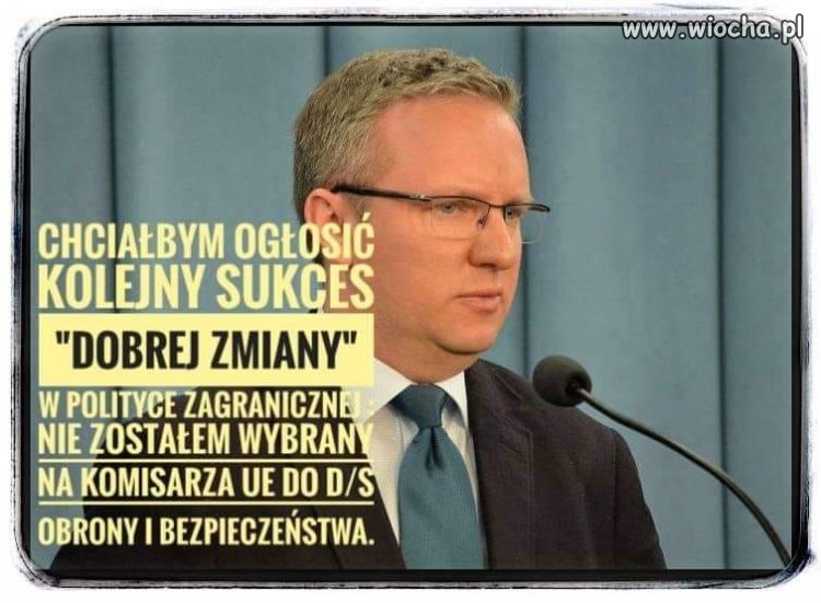 Dzban ogłosił kolejny sukces ...