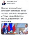 Morawiecki kłamstwem i obietnicami 