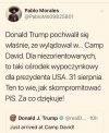 Trump wylądował