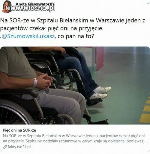 Miał czas na modlitwy