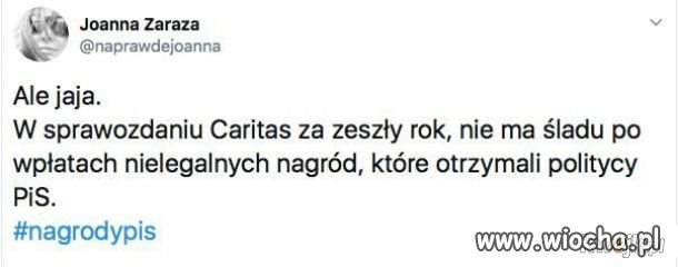 No cóż za zaskoczenie