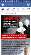 Katechetom wiecej płacą