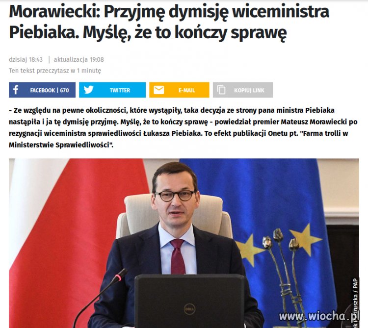 Ojej, ojej co się takiego stało. Wypisał się