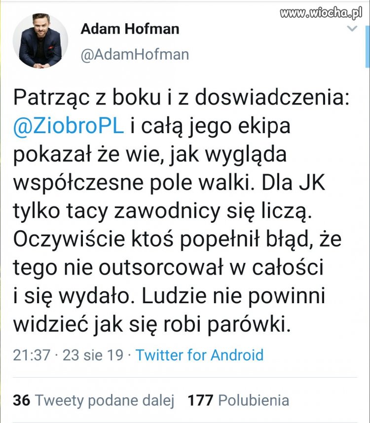 Hofaman i jego walka