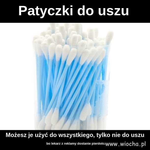 Patyczki do uszu