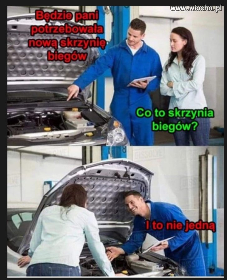 Mechanik będzie miał 