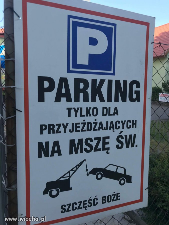 Nie wierzysz, nie parkujesz...