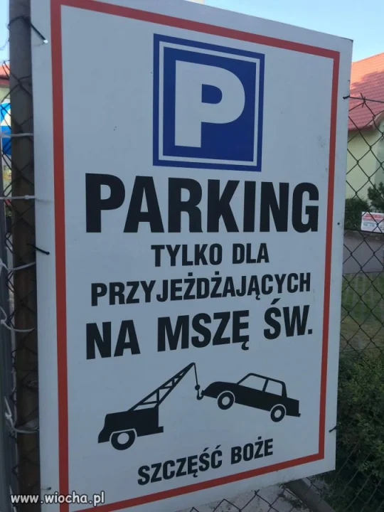 Nie wierzysz, nie parkujesz...