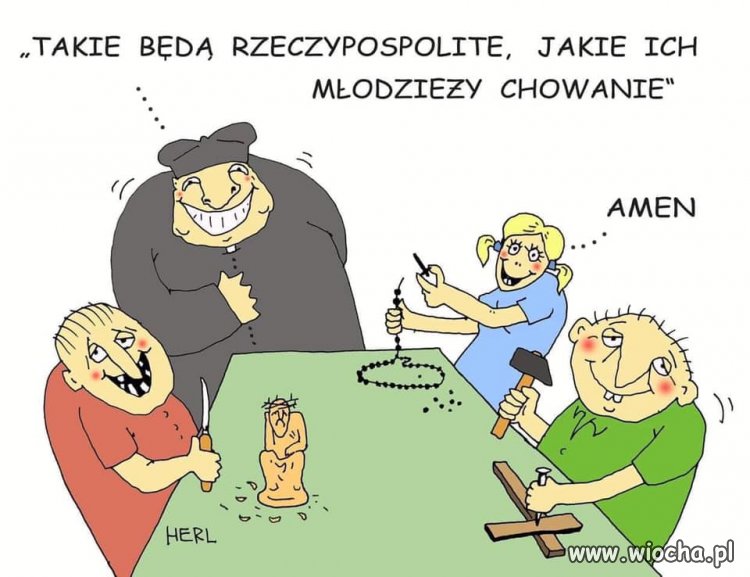 Trzymać tę czarną zarazę z dala od dzieci ...