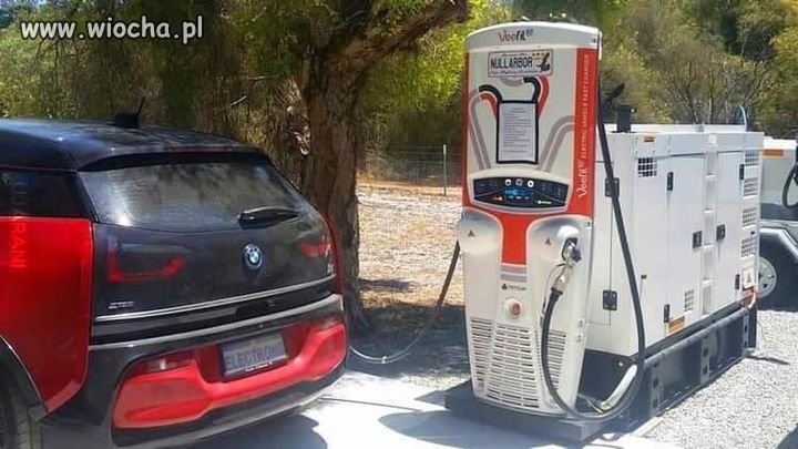 Czysta ekologia-generator prądu na ropę 
