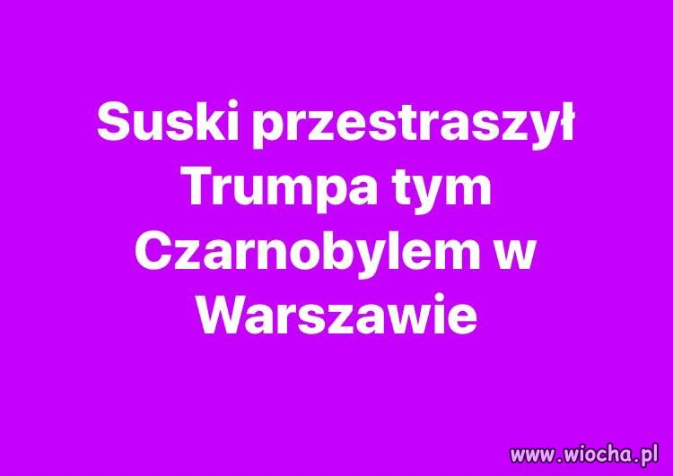 Też bym się wystraszył