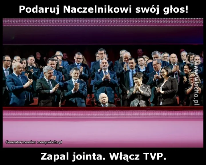 Podaruj Naczelnikowi swój głos!