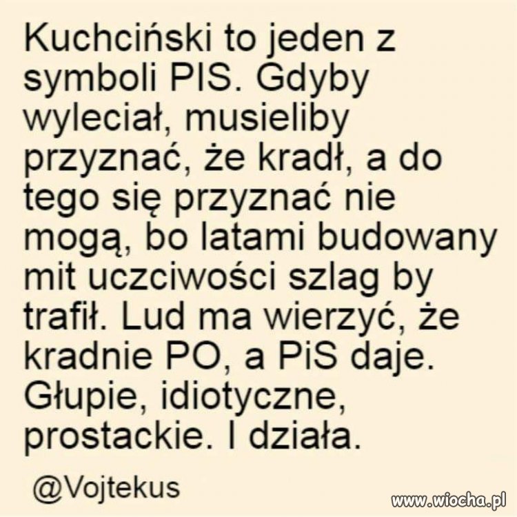 Nie wyleci z PiS