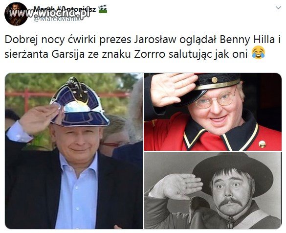 Każdy ma swojego Benny Hilla