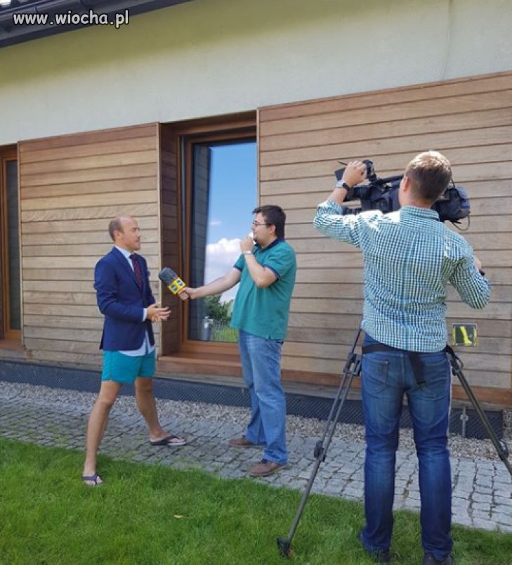 Kiedy doskwiera upał, a media nie odpuszczają...