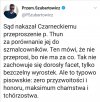 Nie przeproszę