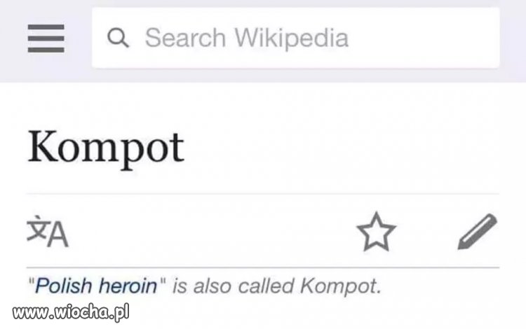 Ktoś chętny na kompot według angielskiej wikipedi 