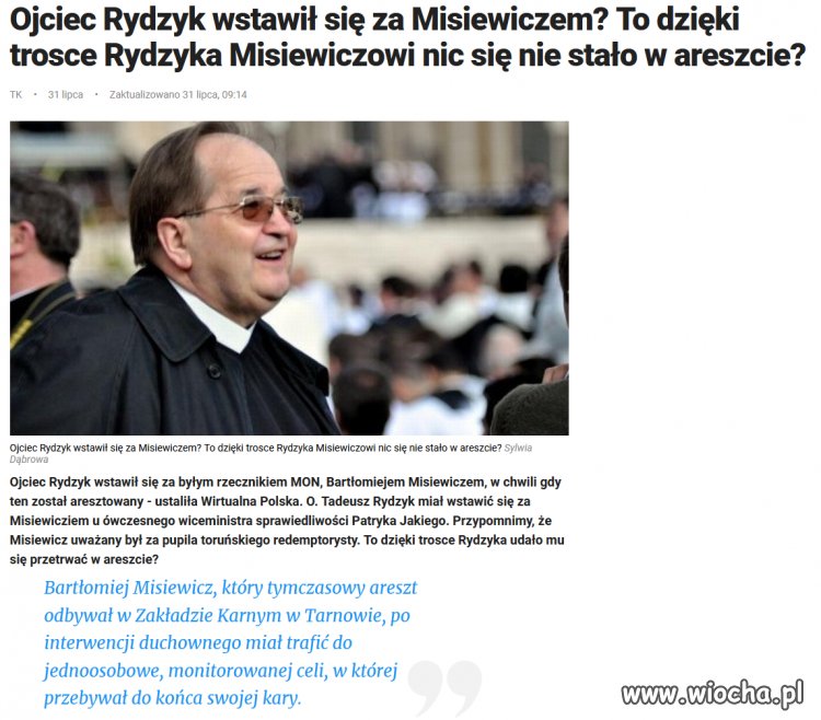 Bo o Misia trzeba dbać