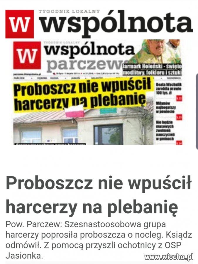 Miłość do bliźniego swego, gość w domu...itp.