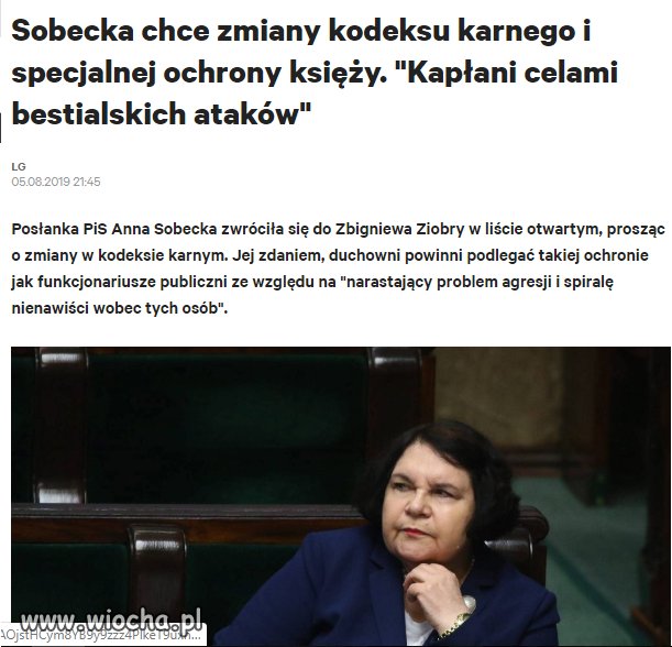 Immunitet dla księży. Poj*** babę do reszty