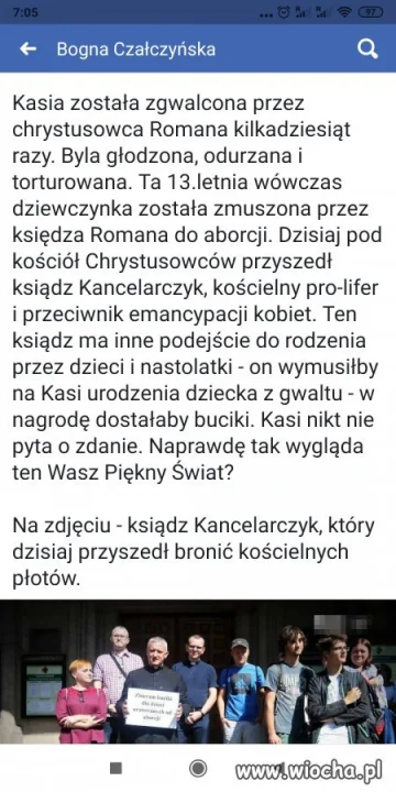 Kasia została zgwałcona