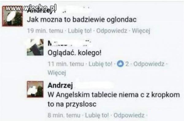 To na przyszłość