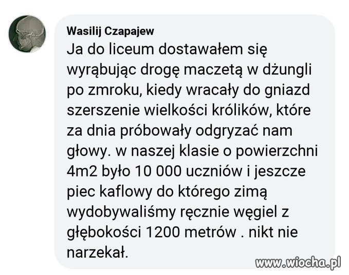 Kiedyś było gorzej