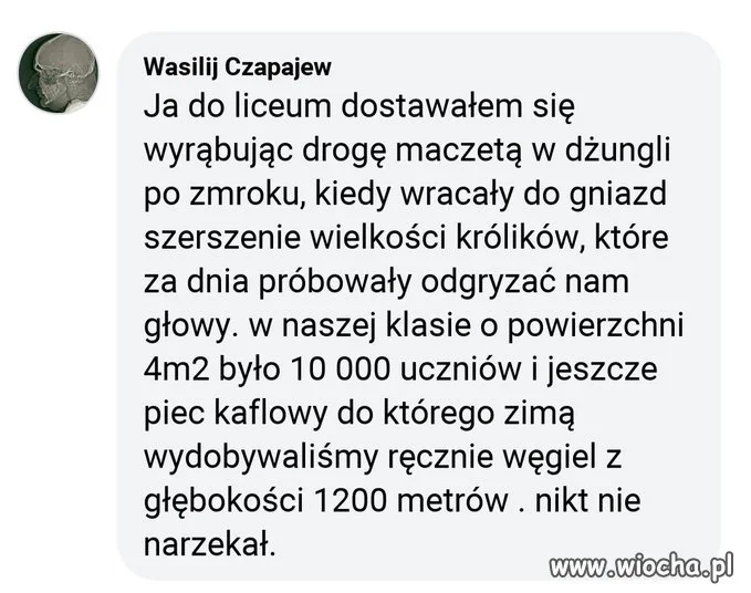 Kiedyś było gorzej