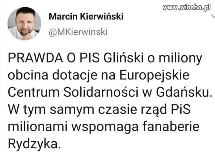 Dla jednym są pieniążki