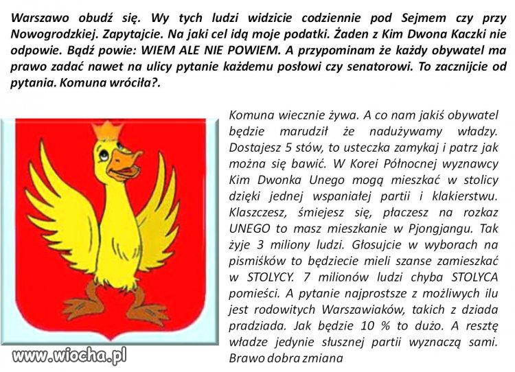Obudźcie się.