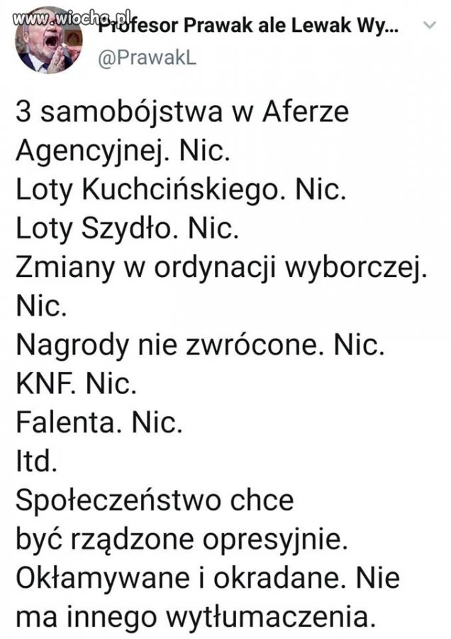 Większość sprzeda własna matkę i brata za 500
