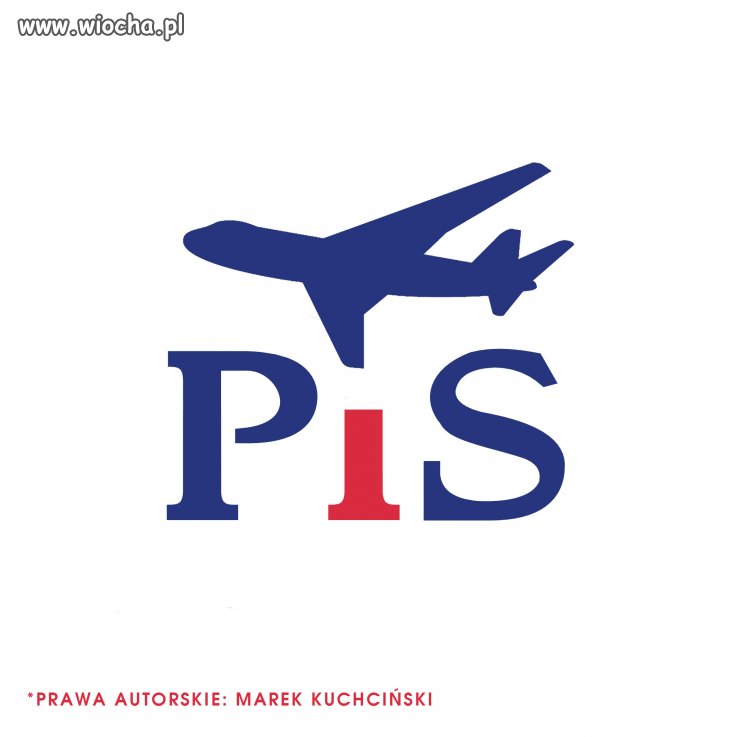 Nowe logo PIS autorstwa Marka Kuchcińskiego