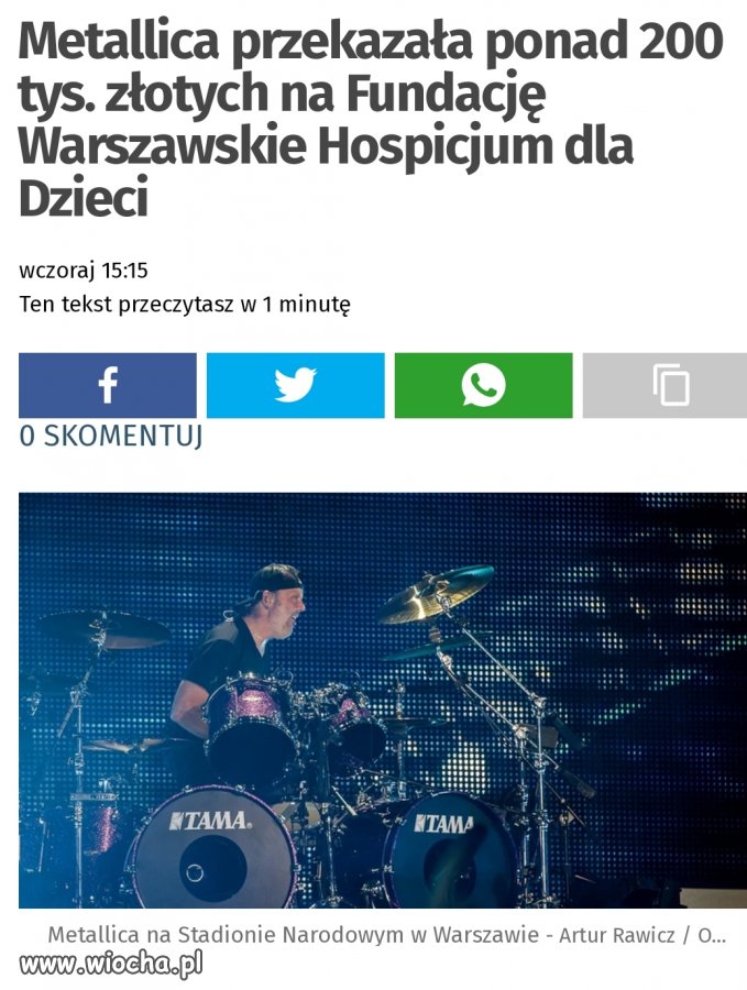 Metallica znowu dała radę