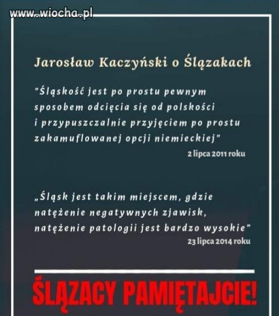 A tak mówi o Ślązakach Jaro,