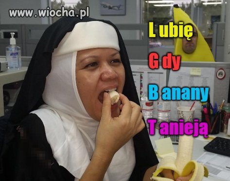 Lubię, gdy banany tanieją
