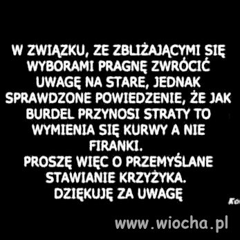 Jak to Pietrzak zawsze mówił